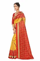 SVB साड़ी मैसुर सिल्क कलमकारी साड़ी 