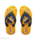 Slippers for Boys & Girls (Yellow, 4-5 Years)