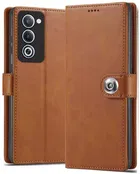 Artificial Leather Mobile Flip Cover for Oppo A5 5G 