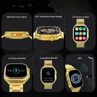 Tecsox S9 Ultra Gold Edition With Sports Mode Golden SmartWatch Smartwatch  