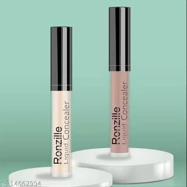 Ronzille Liquid Concealer (Multicolor, 9 g) (Pack of 2)