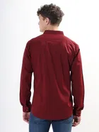 100% Cotton Full Sleeves Solid Shirt for Men 