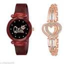Analog Watch with Bracelet for Women 