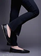 Solid Patent Leather Ballerinas for Women 