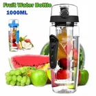 के कुडोस डेटॉक्स फ्रूट वॉटर बोतल विद फ्रूट इंफ्यूजर Bpa फ्री 800Ml 