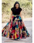 Semi Stitched Lehenga Choli for Women 
