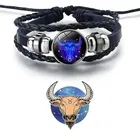 Leather Bracelet for Men (Black)