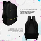 PU Backpack for Men & Women, Black