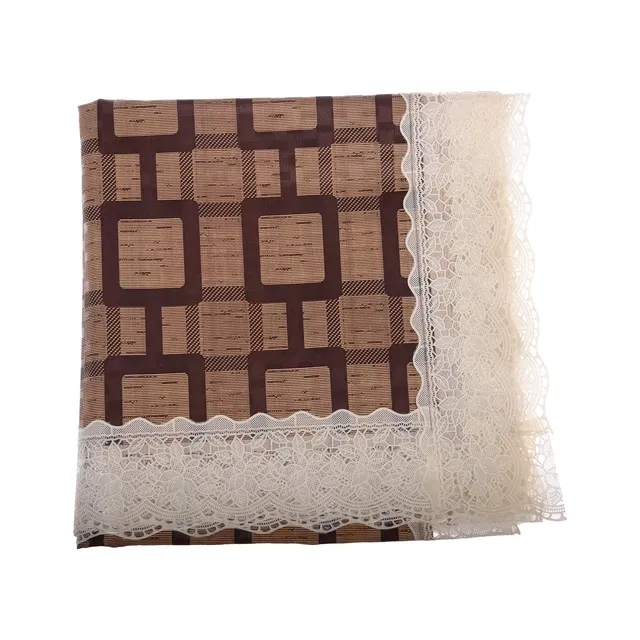 PVC Table Cover (Multicolor, 40x60 Inches)