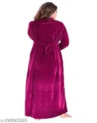 Velvet Nightdress Set for Women 