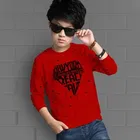 Cotton Blend Round Neck T-Shirts for Boys 