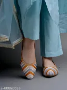 Printed Synthetic Ballerinas for Women 