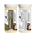 Park Daniel 100% Pure & Natural Bhringraj Powder & Kaolin Clay Powder 