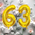 Foil Balloon for Birthday Celebration, No. 63 