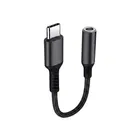 AUX Cable 0.12 m Type C to 3.5mm Audio Jack Cable, Headphone/Earphone Converter Adapter| 