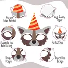 Animal Masks 10 Piece pack Animal Eye mask Jungle Birthday Theme for decoration 