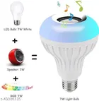 Remote Control Bluetooth Speaker cum LED Bulb 