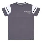 Round Neck Solid T-Shirt for Boys 