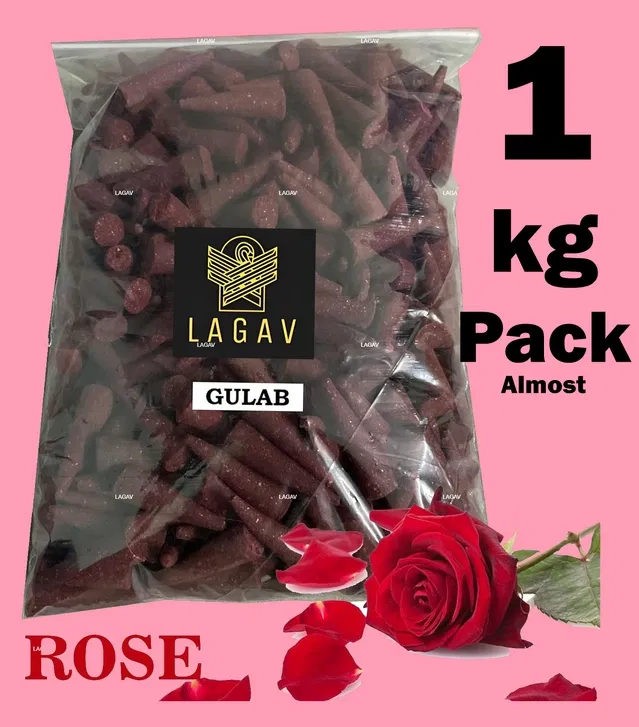 Gulab Incense Cones (240 g)