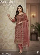 Embroidered Punjabi/All Over Suits for Women 