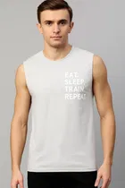 Round Neck Printed T-Shirt for Men 