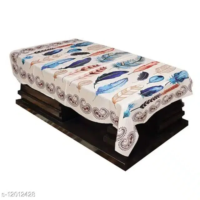 Cotton Centre Table Cover (Multicolor, 40x60 Inches)