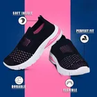 Casual Shoes for Women, Black & Pink 