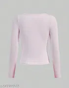 Cotton Blend Top for Women, White, Pack of 2 