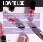 Liquid Lipstick for Women, Multicolor, Pack of 10