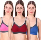 Cotton Blend Non Padded Bra for Women 
