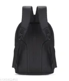 Polyester Backpack for Men & Women, Black