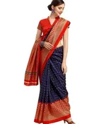 Art Silk  Printed Saree for Women 