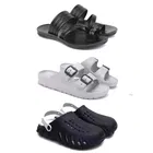 Combo of Sliders with Flipflops & Clogs for Men 