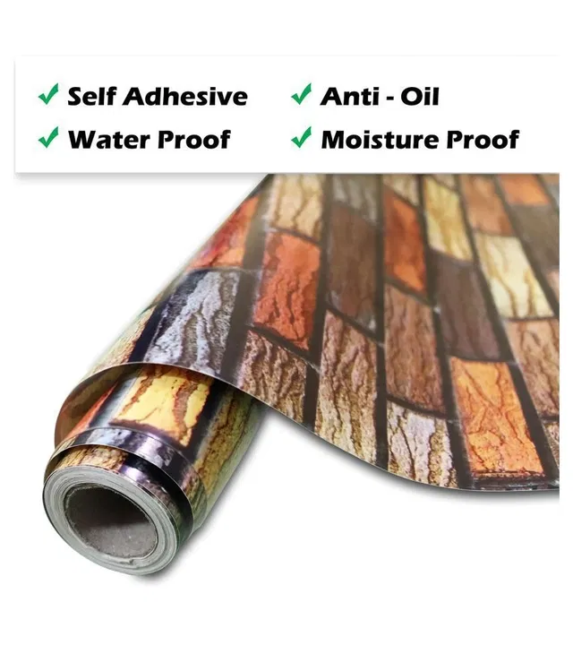 Vinyl Wallpaper for Home (Multicolor, 45x220 cm)