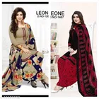 Crepe Printed Unstitched Suit Set for Women 