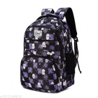 Polyester Backpack Bag, Navy Blue