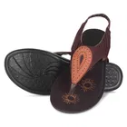 Flats for Women, Brown 