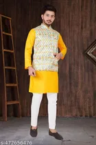 Solid Koti for Men 
