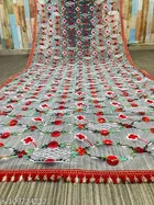 Embroidered Punjabi Net with Gota Work Sewing & Embroidery 