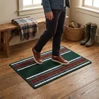 Status Stripe Dot Anti Skid Mat 38x58cm Green