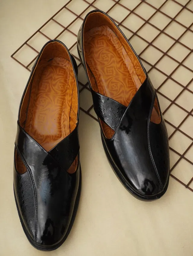 Loafers for Men (Black, 8)