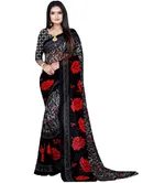 Georgette Printed Saree for Women 