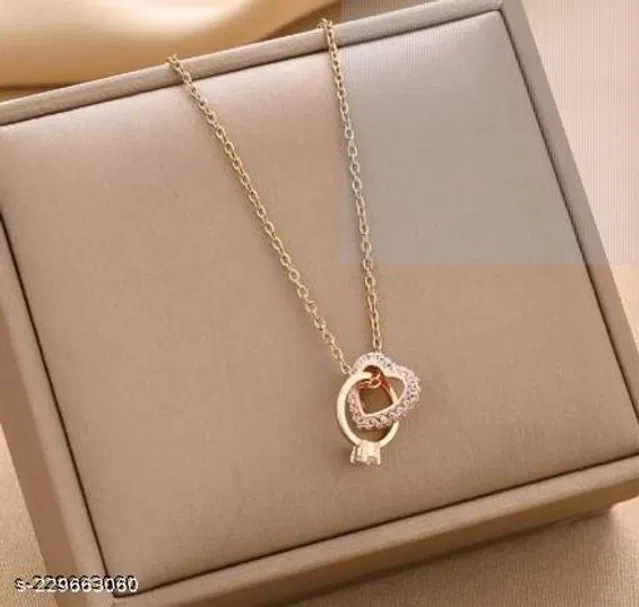 Alloy Necklace for Women (Multicolor)