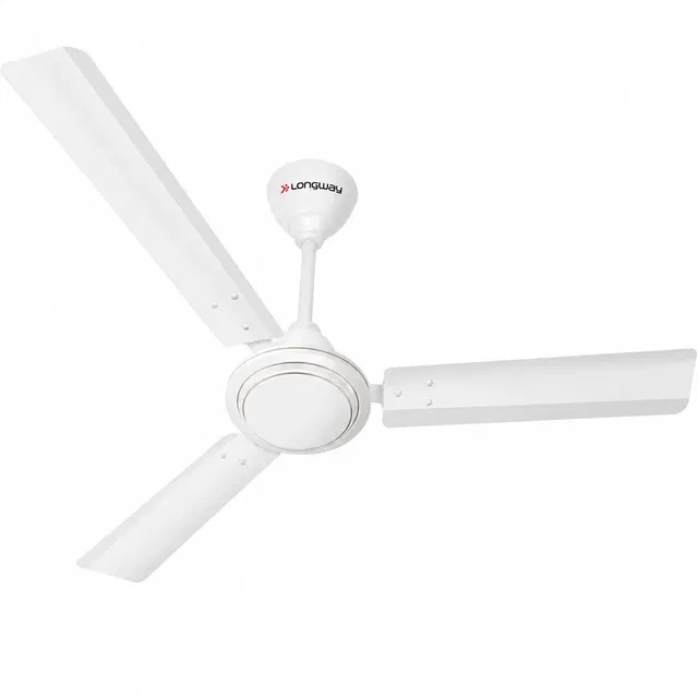 Longway Nexa P1 1200 mm 3 Blade Ceiling Fan  (Ultra High Speed | White | Pack of 1)