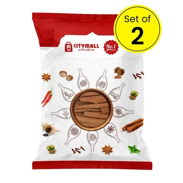 सिटीमॉल नं.1 दालचीनी रोल 2X50 g (सेट ऑफ 2)