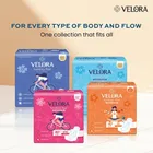 वेलोरा ड्राई फील स्ट्रेट सेनेटरी पैड 