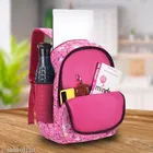 Canvas Backpack Bag, Pink