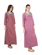 Woolen Hosiery Nighty for Women 