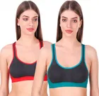 Cotton Blend Non Padded Bra for Women 