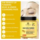 Pink Square 30 Pcs Kojic Acid & Turmeric Cleansing Pads 